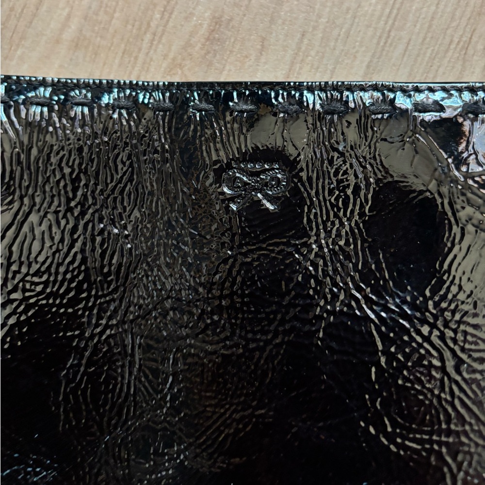 Anya Hindmarch Tassel Tote Bag Black patent leather - Picture 2 of 8